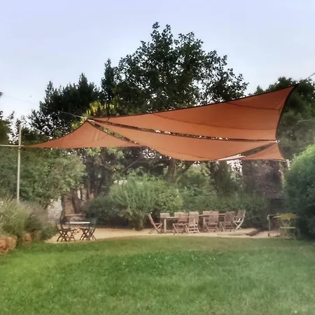 Bed & Breakfast Les Jardins Du Mas Evesque Rousson (Gard)
